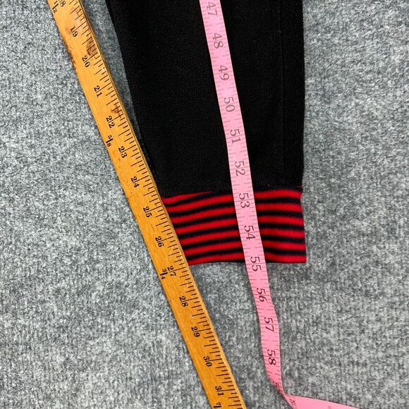 Disney Mickey One Piece Pajama Youth Girls S Small Zip Front Footless Hooded PJs - Picture 7 of 13